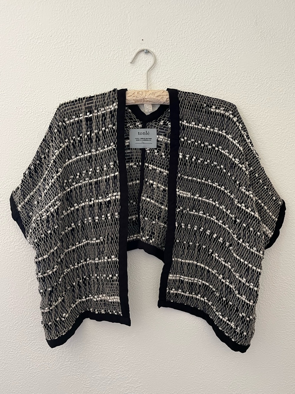Tonlé Hand Woven Textured Top